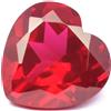 AAA Naturale Mozambico Piccione Rosso Rubino Loose Cuore Gemma Taglio 1.00 KT -
