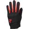 GMS Rio Guanti da moto, nero/rosso, S