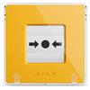 Ajax Manual Call Point Pulsante Manuale Wireless Giallo 87651 antincendio EN-54