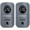 ETTROGATE Coppia Fotocellule di Sicurezza IR 15 m 12/24V AC/DC ET8008