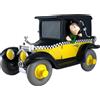 Plastoy Gaston Lagaffe Salvadanaio Gaston e il suo Taxi Fiat 509 -