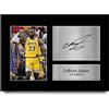 HWC Trading - Immagine con autografo stampato Lebron James Los Angles Lakers Gifts per i fan di basket Memorabilia - A4
