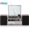 Impianto Stereo casa Hi-Fi Giradischi 3 Velocità Giri 33/45/78, Radio DAB/DAB+/F