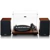 Lenco LS-600WA piatto audio Giradischi con trasmissione a cinghia Nero, Legno Ma