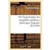 Paul-Jean Balme de l'Hypertrophie Des Amygdales (Palatines, Pharyngé (Tascabile)