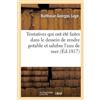 Balthasar-Georg Exposé des tentatives qui ont été faites dans le des (Tascabile)