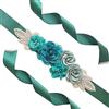 TMTGTS Cintura da sposa con fiori, 270 cm, cintura da sposa, cintura da sposa, cintura da sposa, cintura per damigella d'onore, cintura per matrimonio, abito da sera, accessorio per ragazze