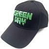 Green Day Verde Day Cappellino da Baseball Dripping Band Logo Nuovo Ufficiale Nero Unisex Size One Size