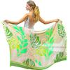 Mandala Life ART Pareo da Spiaggia Donna Lungo Grande Cottone Nappa Sarong Boho XXL Copricostume Mare Bikibi Cover Up Tunica Sclarpa Gonna Decorazione Murale Arazzo da Parete 180X120Cm Rayon Fatto in India