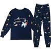 Cheerful Mario Pigiama Due Pezzi per Bambini e Ragazzi Manica Lunga Cotone Abbigliamento da Notte per Bimbo in Autunno Inverno