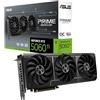 ASUS PRIME RTX5060Ti OC, Scheda Grafica 16 GB GDDR7 NVIDIA GeForce, Nera | 128 Bit, PCIe 5.0, 3 Ventole Axial-Tech, 1 HDMI 2.1, 3 DisplayPort 2.1, Software GPU Tweak III, PRIME-RTX5060-O8G