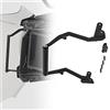 VELLOW Supporto per Telefono Cellulare Caricatore USB per H&Onda Africa Twin CRF 1100L CRF1100L CRF1100 Adventure Sports Piastra di Navigazione Adatta Staffa Accessori (Color : 22mm)