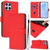 Generico Custodia compatibile con HONOR X6 / Honor 70 LITE RBN-NX1 VNE-LX1 VNE-LX2 / X8 5G COVER flip STAND LIBRO GEL protezione case magnetica TPU eco pelle PORTAFOGLIO (Rosso)
