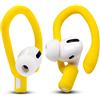 WC HookZ - Ganci sopra l'orecchio per AirPods Pro 1, 2 e AirPods 1, 2, 3 | Da Wicked Cushions | Due paia di dimensioni, gancio sinistro e destro unici | Yellow