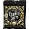 Ernie Ball, Extra Light Aluminum Bronze, Corde per chitarra acustica, diametro 10-50
