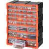 VEVOR Organizer per Minuteria a 39 Cassetti, Cassettiera Porta Minuteria Impilabile, Contenitore da Parete per Viti, Bulloni, Ferramenta e Componenti, in Plastica, Ideale per Garage, Casa e Officina