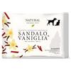Natural derma pet salviette sandalo vaniglia 35 pz