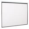 Easycomfort Telo per Proiettore da 120" Formato 16:9/4:3 ad Altezza Regolabile, 251.8x8.6x7 cm, Bianco e Nero