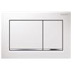 Geberit Placca Omega 30 Geberit bianco/cromato/bianco