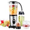 Uten Mini Frullatore Smoothie, 5 in 1 Portatile Blender Juicer 220W | Juicer per Frullato, Frullatore Portatile con Tritacarne, per Sport, Viaggi e Casa, 22000r/min, Fucco di Frutta e Verdura
