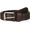 Lee - Cintura Uomo - 100% Pelle Belt - Marrone Scuro