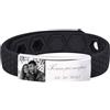 Vnox Bracciale Uomo Personalizzato con Foto e Testo in Silicone | Bracciale Uomo In Silicone Personalizzabile Con Foto E Testo, Targhetta In Acciaio Inox E Design Regolabile
