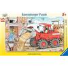 Ravensburger Puzzle per bambini Ravensburger - 06359 Il mio escavatore - puzzle a telaio per bambini dai 3 anni in su, con 15 pezzi