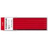 STAEDTLER mine colorate Lumocolor non-permanent omnichrom, astuccio contenente 12 mine da 3 mm, colore rosso, 218-2