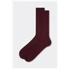 Calzedonia Calzini A Coste In Filo Di Scozia Bordeaux