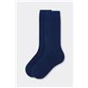 Calzedonia Calze Lunghe In Cotone Da Bambini Blu