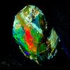 AK Gems And Jewellery Naturale opal raw, Etiope Fuoco Opal, Nero opal gemstone Grezzo 8.2 KT 18x12 MM