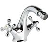 Kiamami Valentina - Rubinetto bagno per bidet con due manopole a croce | Narciso