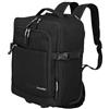 TRAVELITE KICK OFF Trolley Backpack, Black, bagaglio con utilizzo stabile