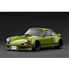 Modello di accensione Accensione modello IG3875 1/18 RWB retrodata mini auto verde nuova