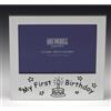 Shudehill Giftware 12,7 cm 7,6 cm My 1st Birthday Photo Frame Babys 1st Birthday Occasione Regalo 72222