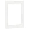 Bildershop-24 Passepartout bianco puro, 40 x 50 cm (larghezza x altezza), dimensioni esterne con ritaglio per foto 30 x 40 cm (larghezza x altezza)