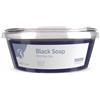 Fatima's Garden Sapone Nero con Nila Blu - Detergente Levigante Hammam, 150g