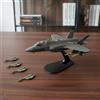 Modello F-35A Lega Lega di Metallo Caccia Stealth Dettagli Fine per Scaffale