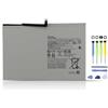 K KYUER WT-S-W11 Batteria per Sam-sung Galaxy Tab A9+ A9 Plus 11-inch | Wi-Fi LTE 5G SM-X210 SM-X215 SM-X216 SM-X218 SM-X218U SM-X218B SM-X216B SM-X216N SM-X210N SM-X210NA 1ICP3/80/107-2