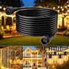 yowin Prolunga Luci Natale 10M/32Ft 2 Pin Maschio a Femmina Cavo Connettore | IP65 Impermeabile per Esterno Catena Luminosa, Giardino, Stringa