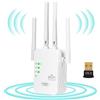 SIUHEN Amplificatore WiFi Extender Ripetitore Potente per Casa Repeater Range Segnale Estensore Potenziatore Interno 5Ghz + Bluetooth USB 5.0 Trasmettitore Estensione Estendere Fibra Mesh Dual-Band 1200Mbps