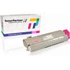 TonerPartner Compatibile con OKI 43324422 / C5800 Cartuccia di toner, magenta