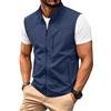 Oanviso Gilet Uomo Estivo Outdoor Smanicato Giacca Leggero | Softshell, Giacca, Giubbino, Senza Maniche, Traspirante, da Lavoro, Sportivo, Trekking, All'aperto Pesca, Fotografi