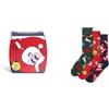 Happy Socks 3-pack Stuck In The Chimney Socks Gift Set Calzini Unisex - Adulto (Pacco da 3)