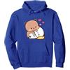 OrcoW Carino Bubu Dudu Panda Bear Adorabile Coppia Love Bubu e Dudu Pullover Felpa Con Cappuccio
