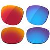 LenzReborn Lenti polarizzate di ricambio per occhiali RayBan Meta Wayfarer RW4008 53 mm AI, transitional, antigraffio