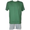 RAGNO Pigiama Uomo Puro Cotone Maglia Mezza Manica Pantalone Corto Articolo U899NC