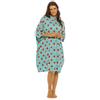 GM Apparel Camicia da notte larga da donna Loungewear Sleepwear Abito da notte Oversize T Shirt Ladies Nighties Manica Corta 100% Cotone Camicie da notte con tasche