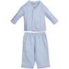 ALLEGRINO PELLEGRINI Pigiama Bambino Bambina in Flanella di Cotone Rosso Scozzese Pigiama Lungo Invernale Morbido e Caldo Homewear Classico Tartan per Neonato 9-24 Mesi