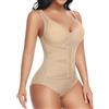 Wiepux Body Contenitivo Modellante Donna Pancera Contenitiva Corsetto | Body Shaper Donna Bodysuit Fajas Reductoras Snellente Intimo Waist Trainer Shapewear Mesh Rimovibili Cuscinetti Pancia Piatta